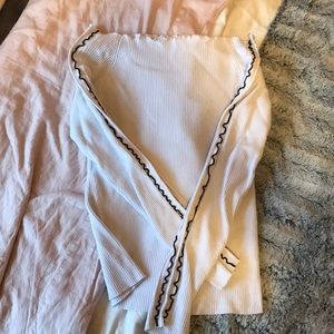 Zara off the shoulder sweater